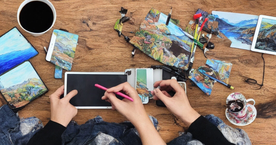 Tegning på farten: Tegneplader til tablets og smartphones